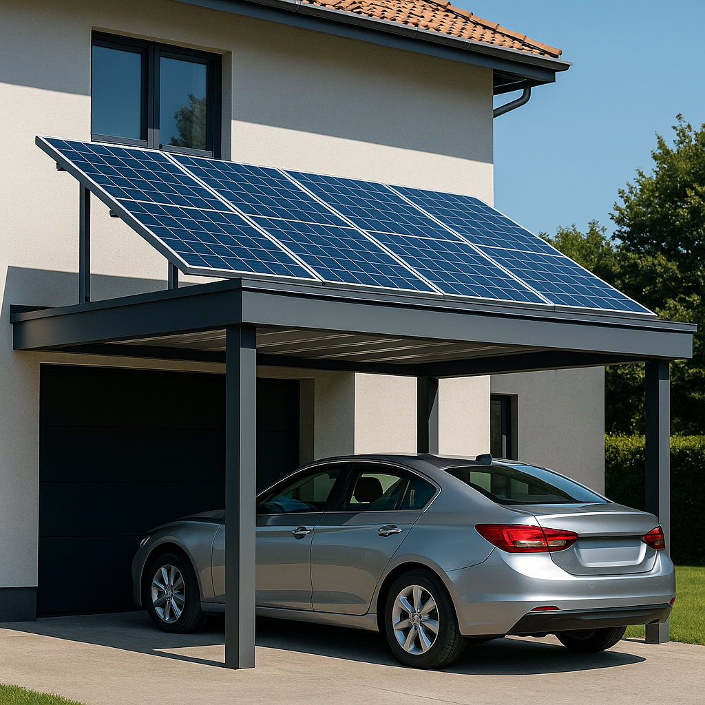 Pensilina solare / carport